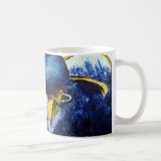 Wal gegen kolossaler Tintenfisch-ursprüngliche Kaffeetasse