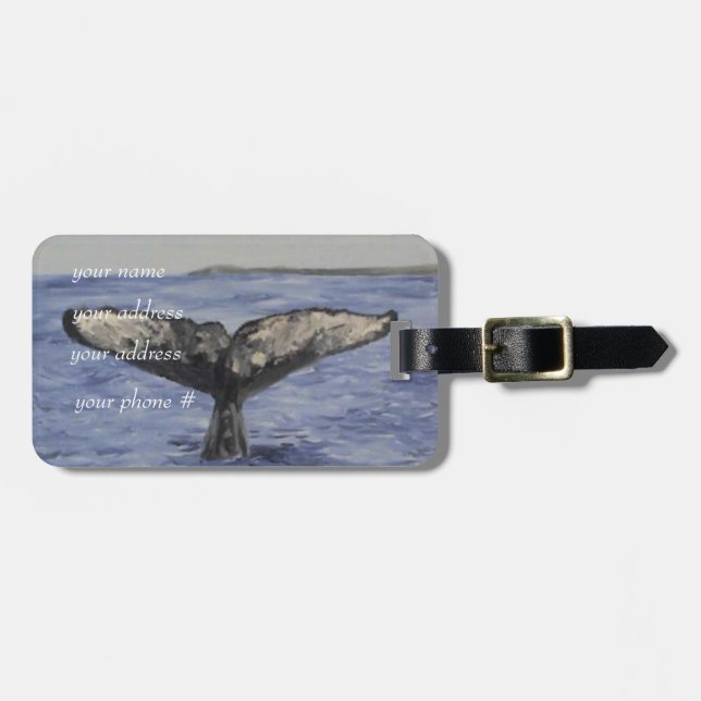 Wal Gepäckanhänger (Vorderseite horizontal)