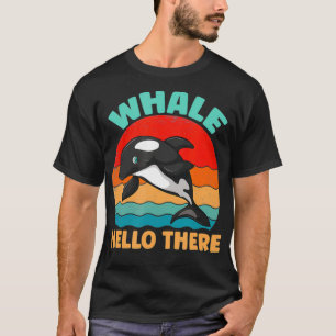 Wal-Hallo-Da Retro Vintage Orca T-Shirt