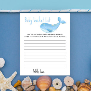 Wal in Wasserfarbe - Liste der Babywale
