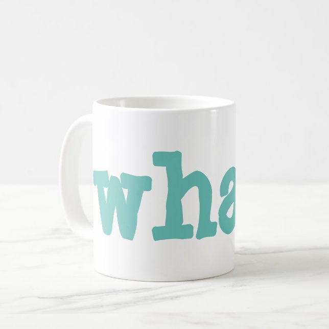 Wal Kaffeetasse (Vorderseite Links)