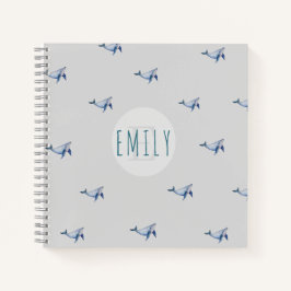 Wal-Monogramm Notizbuch