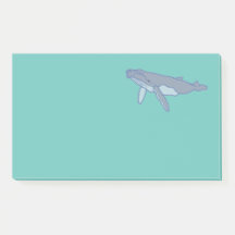 Wal on Sea Green Large