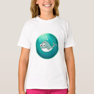 Wal, Pottwal, Unterwasser T-Shirt
