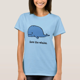 Wal, retten die Wale T-Shirt