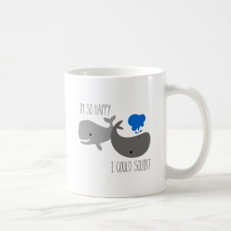 Wal-Tasse, bin ich, also glücklich könnte ich Kaffeetasse