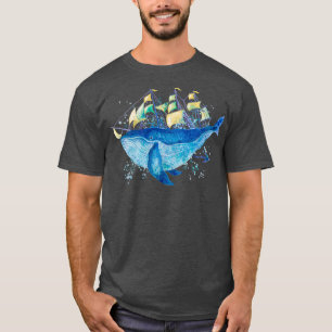 Wal- und Bootsfarbe T-Shirt