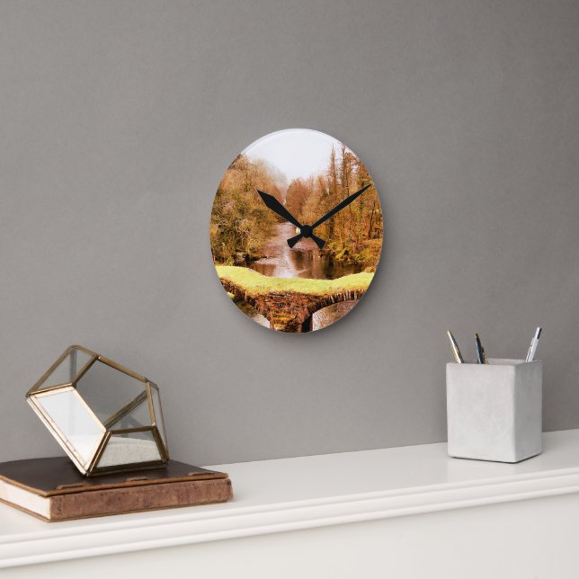 WALANSICHT RUNDE WANDUHR (Büro)