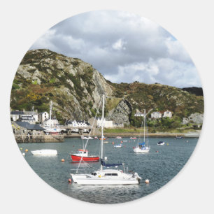 WALANSICHT RUNDER AUFKLEBER