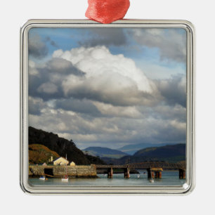 WALANSICHT SILBERNES ORNAMENT