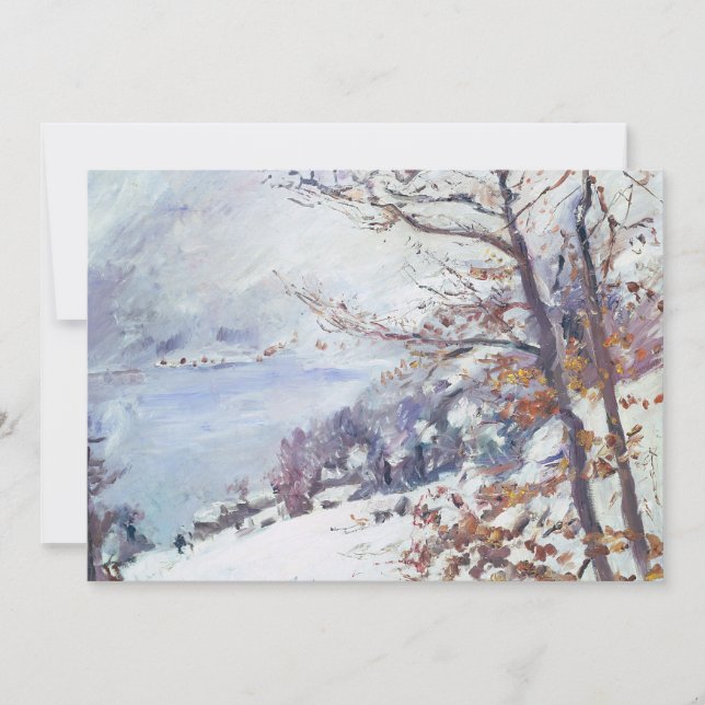 Walchensee im Winter | Lovis Corinth (Vorderseite)