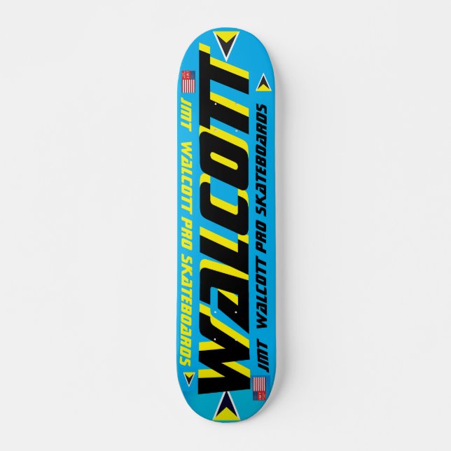 WALCOTT 2 JMT ST LUCIA7 3/4" Skateboard Deck (Vorne)