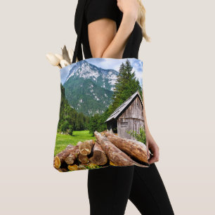 Wald am Berghang Lumberjack Camp Tasche
