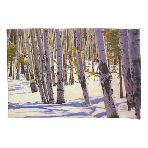 Wald aus Espen Kissenbezug