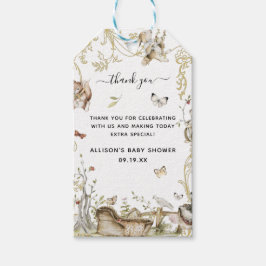 Wald | Babydusche Danke Geschenkanhänger