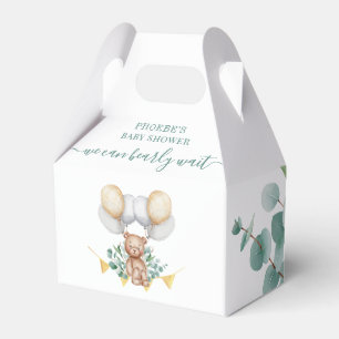 Wald Bär Kaum warten Baby-Party Geschenkschachtel