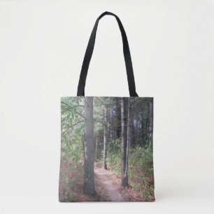 Wald Bäume Doppelseitige Tragetasche Tasche