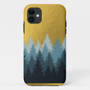 Wald Bäume Goldene Landschaft Case-Mate iPhone Hülle