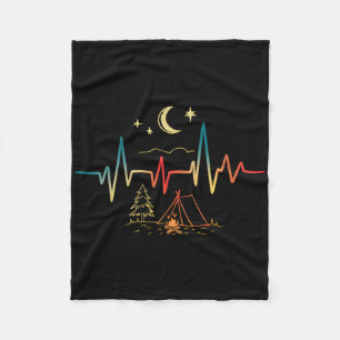 Wald Berge Natur Herzschlag Outdoor Wandern C Fleecedecke