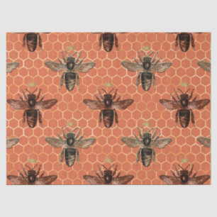 Wald-Biene-Serie Design 19 Seidenpapier