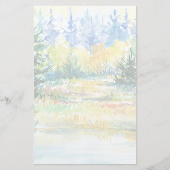 Wald Briefpapier (Vorderseite)