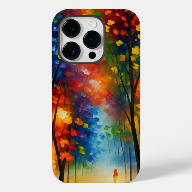 Wald Case-Mate iPhone 14 Pro Hülle (Rückseite)