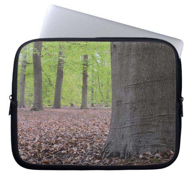 Wald, die Niederlande Laptopschutzhülle (Vorderseite)