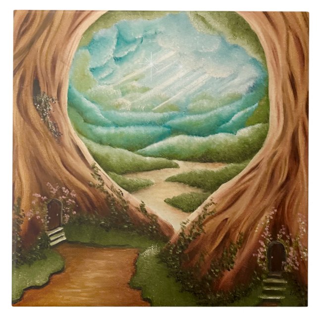 Wald Fliese (Vorderseite)