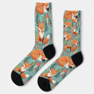 Wald Fuchs Socken