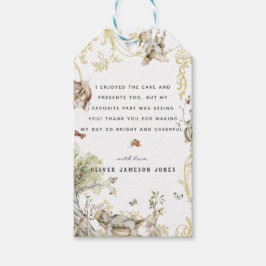 Wald | Geburtstagsparty Danke Geschenkanhänger