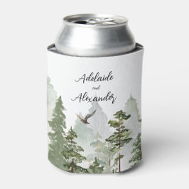 Wald Hochzeit Grün Dosenkühler
