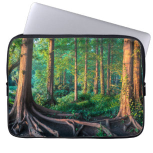 Wald im Sommer Laptopschutzhülle