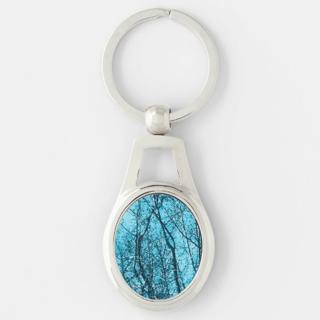 Wald in Agar Schlüsselanhänger (Vorderseite)