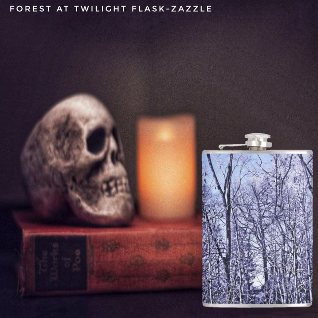 Wald in Twilight Flachmann (Von Creator hochgeladen)