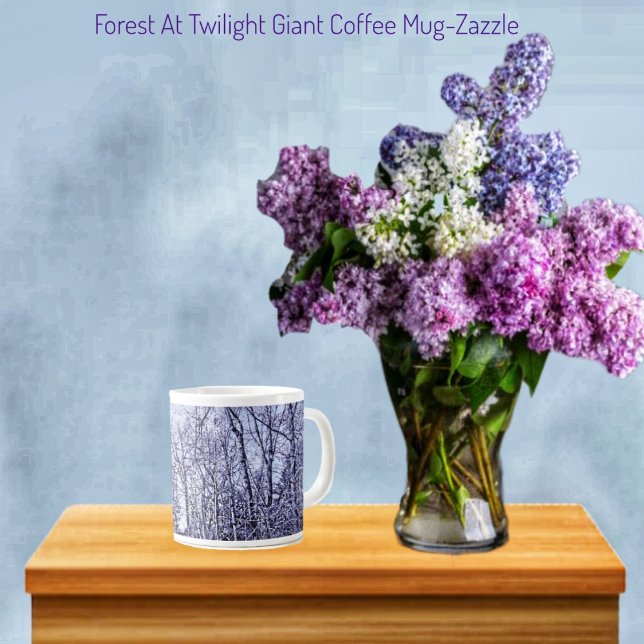 Wald in Twilight Jumbo-Tasse (Von Creator hochgeladen)