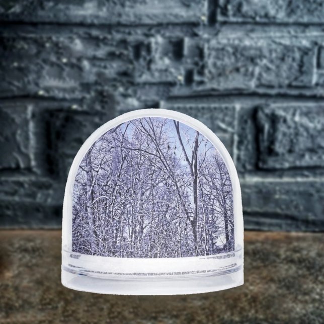 Wald in Twilight Schneekugeln (The haunting, Forest At Twilight, is highlighted in this lovely snow globe!)