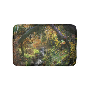 WALD KLEINER MITTLERER FLUSS BADEMATTE
