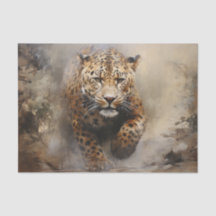 Wald-Leoparden-Dekupiers-Spülpapier