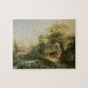 Wald nahe Wien, 1852 (Öl auf Leinwand)