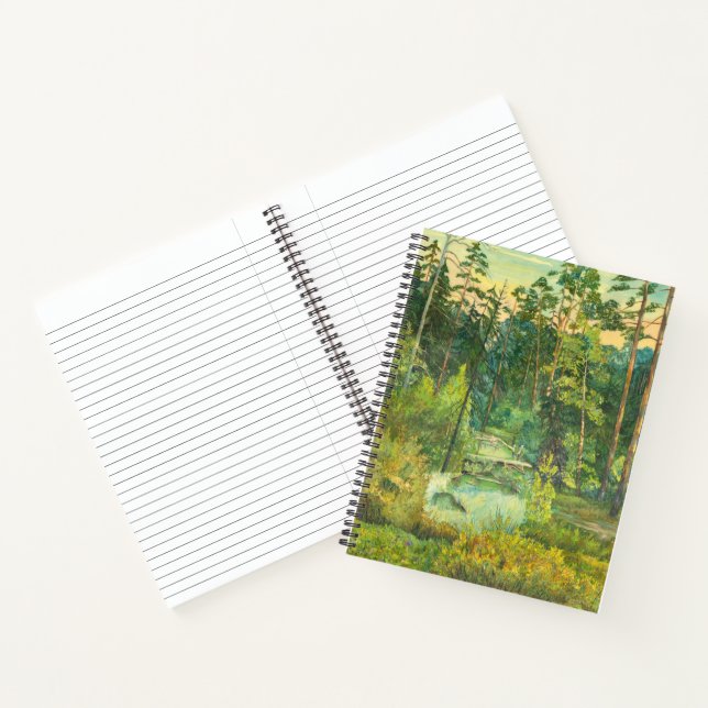 Wald Notizbuch (Innenseite)