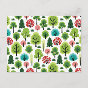 Wald Postkarte