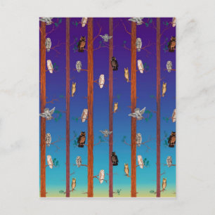 Wald Postkarte