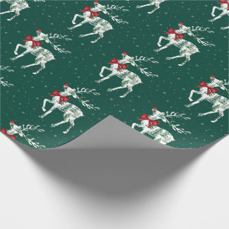 Wald-Rentier-Geschenkpapier Geschenkpapier