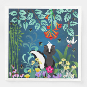 Wald-Skunk Serviette