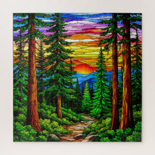 Wald Sonnenaufgang Geschenk für Naturliebhaber