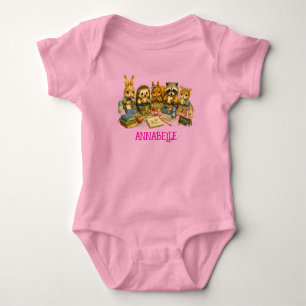 Wald-Studienfreunde Picknick Baby Strampler