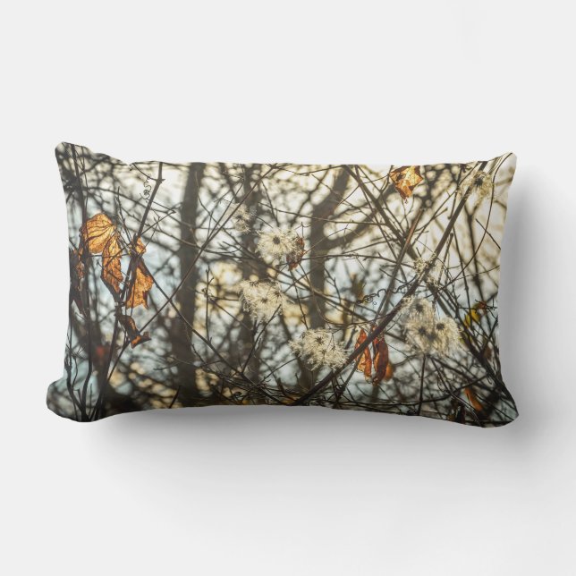 Wald-Tapestry-Natur Kissen Für Draußen (Vorderseite)