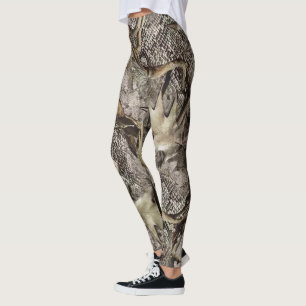 Wald-Tarnmuster Leggings