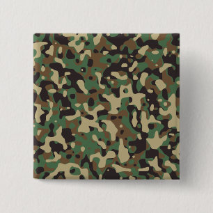 Wald-Tarnung Button