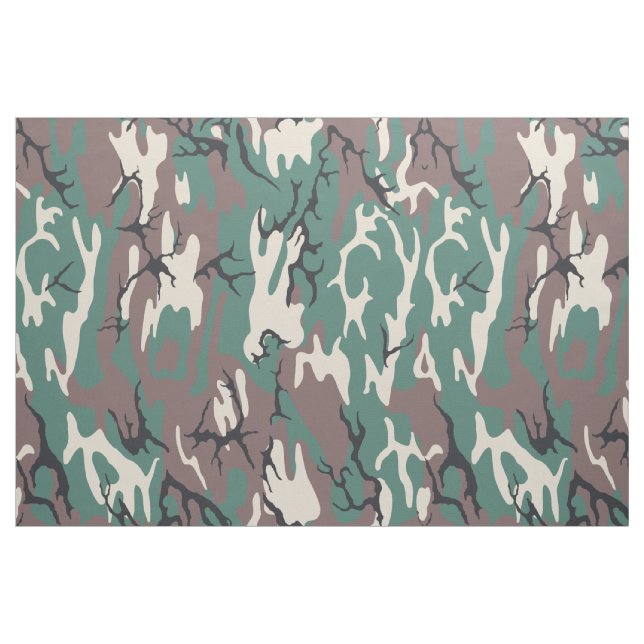 Wald-Tarnung Stoff (Fat Quarter (45,7 x 55,9 cm))